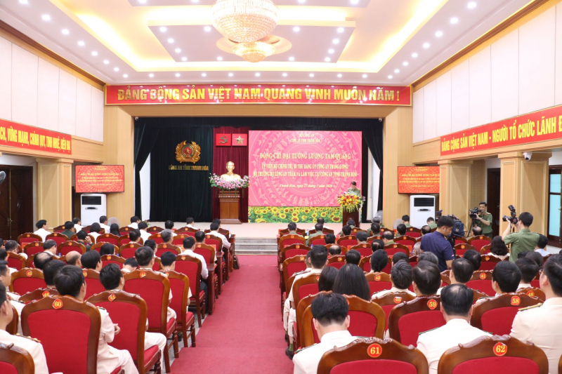 Công an Thanh Hóa chủ động kiến tạo phát triển, giữ vững an ninh từ cơ sở -0