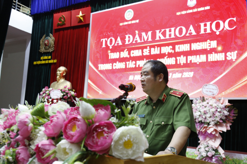 Truyền lửa nghề và chia sẻ kinh nghiệm phòng ngừa, trấn áp tội phạm từ sớm, từ xa -0