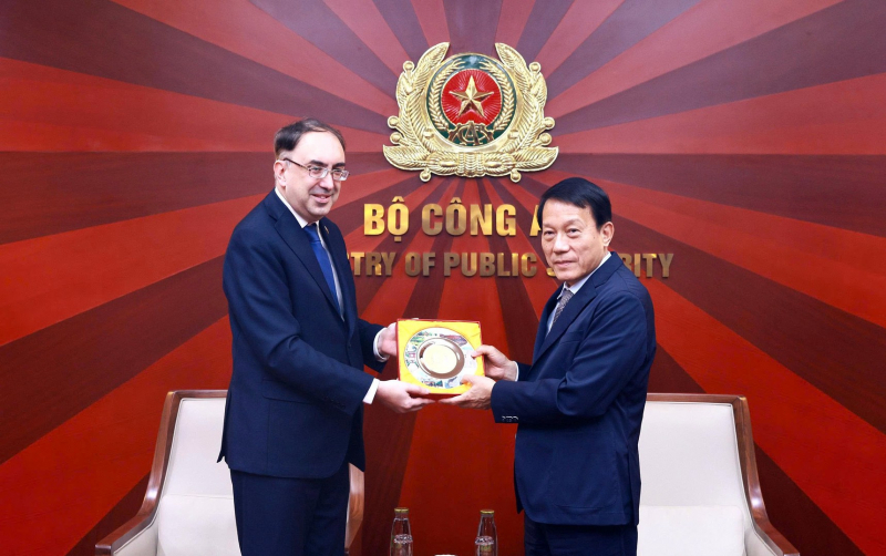 Minister Luong Tam Quang hosts Armenian Ambassador -0