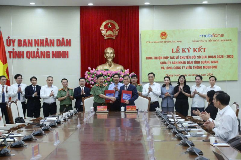 MobiFone đồng hành chuyển đổi số cùng UBND tỉnh Quảng Ninh -0