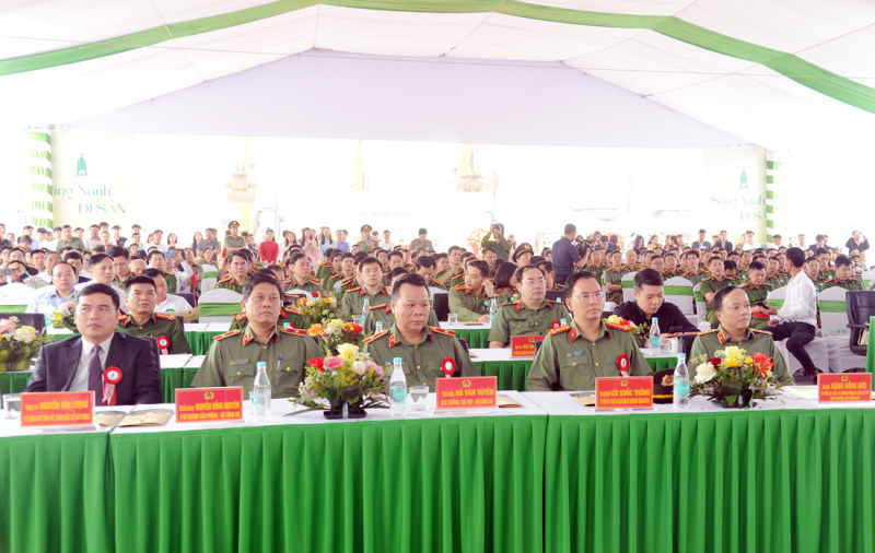 Khởi công Dự án xây dựng nhà ở cho lực lượng vũ trang Công an nhân dân tại Ninh Bình -0