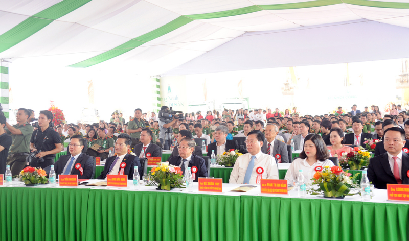 Khởi công Dự án xây dựng nhà ở cho lực lượng vũ trang Công an nhân dân tại Ninh Bình -1