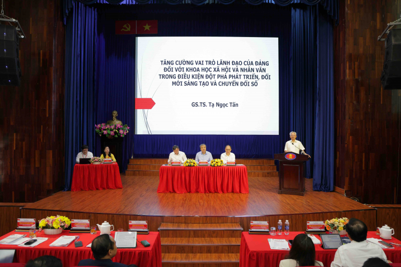 Tăng cường sự lãnh đạo của Đảng đối với khoa học xã hội và nhân văn trong kỷ nguyên mới -0