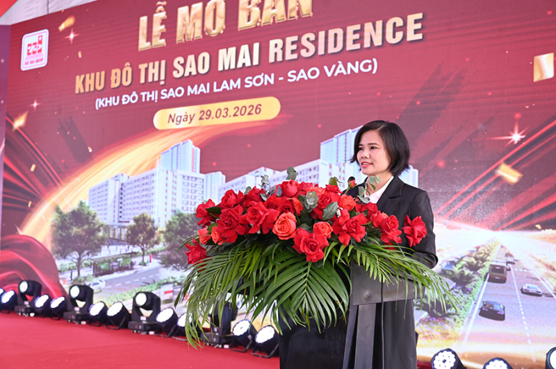 Sao Mai Residence mở bán:  Khởi động nhịp đầu tư mới tại “đô thị sân bay” Lam Sơn – Sao Vàng -0