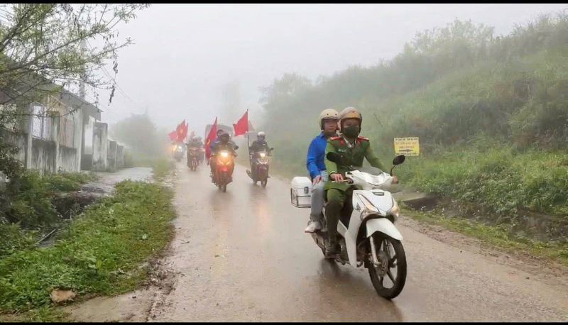 Công an xã Na Ngoi: Điểm tựa bình yên của nhân dân -0