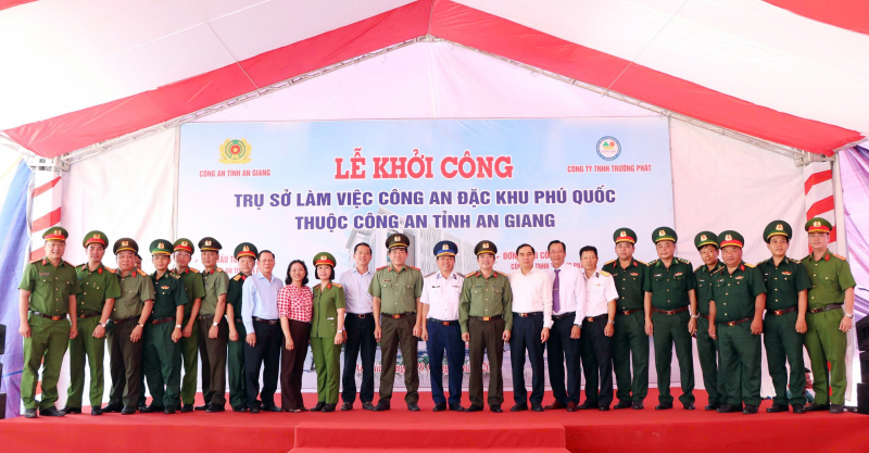 Khởi công xây dựng Trụ sở làm việc Công an đặc khu Phú Quốc -0