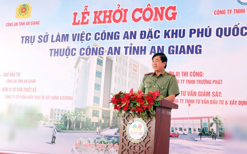 Khởi công xây dựng Trụ sở làm việc Công an đặc khu Phú Quốc -0