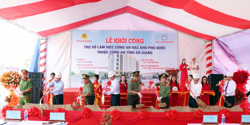 Khởi công xây dựng Trụ sở làm việc Công an đặc khu Phú Quốc -0