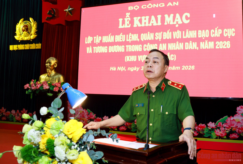 Nâng cao chất lượng công tác điều lệnh, quân sự, võ thuật trong Công an nhân dân -0