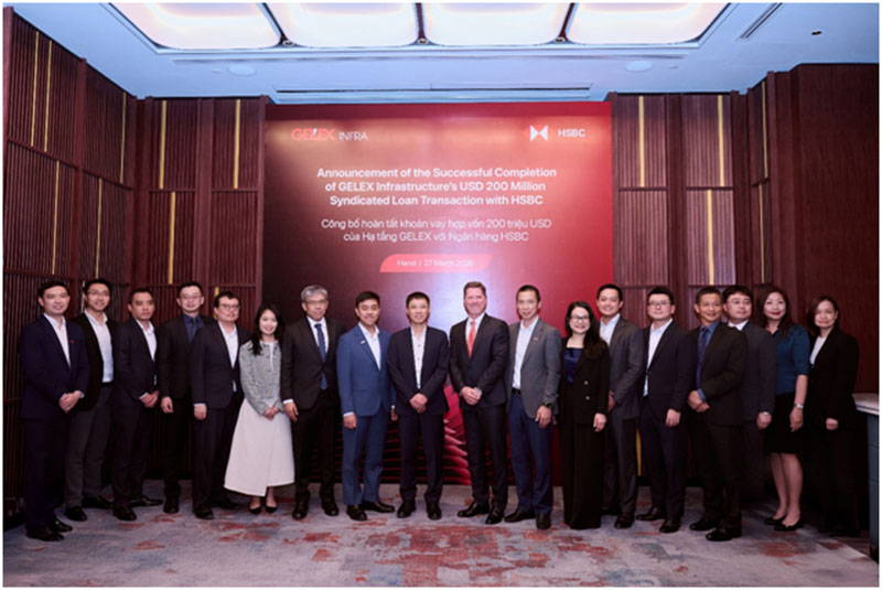 Hạ tầng GELEX công bố hoàn tất khoản vay hợp vốn 200 triệu USD với HSBC -0