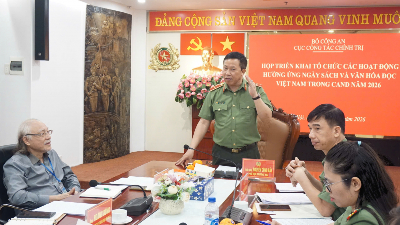 Tổ chức Ngày Sách và Văn hoá đọc Việt Nam trong CAND thiết thực, sinh động -0