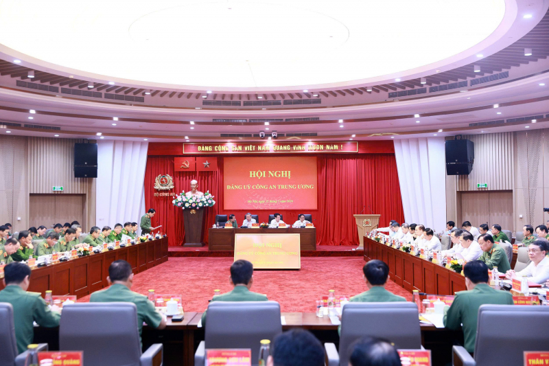 Hội nghị Đảng uỷ Công an Trung ương quý 1/2026: cho ý kiến các nội dung rất quan trọng -1