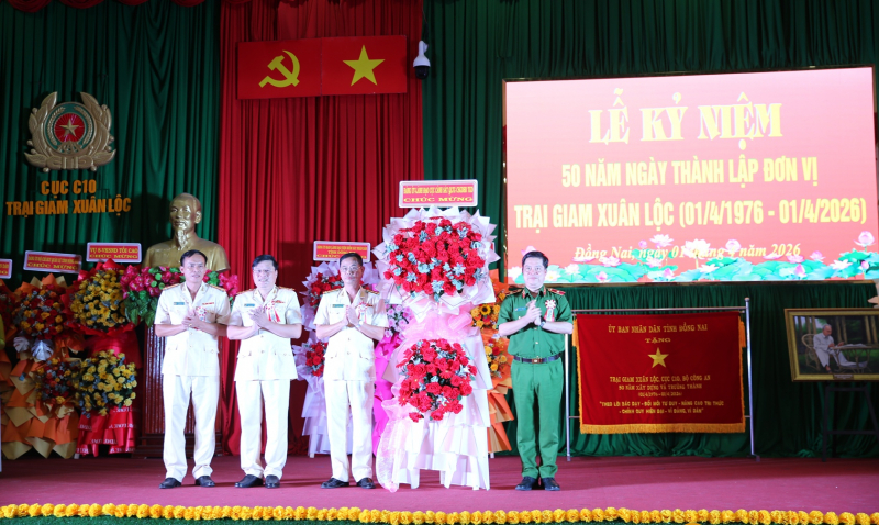 Trại giam Xuân Lộc kỷ niệm 50 năm Ngày thành lập đơn vị -1