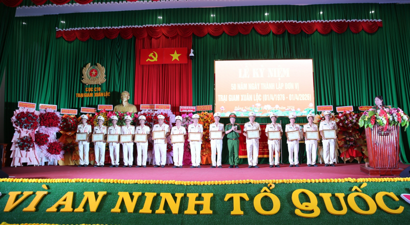 Trại giam Xuân Lộc kỷ niệm 50 năm Ngày thành lập đơn vị -4