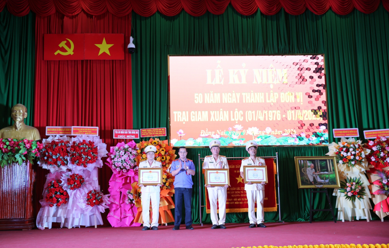 Trại giam Xuân Lộc kỷ niệm 50 năm Ngày thành lập đơn vị -6