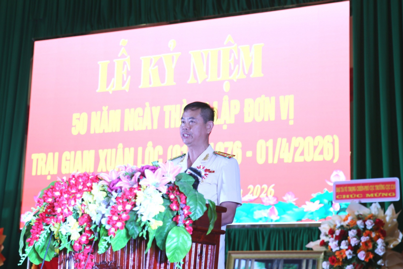 Trại giam Xuân Lộc kỷ niệm 50 năm Ngày thành lập đơn vị -8