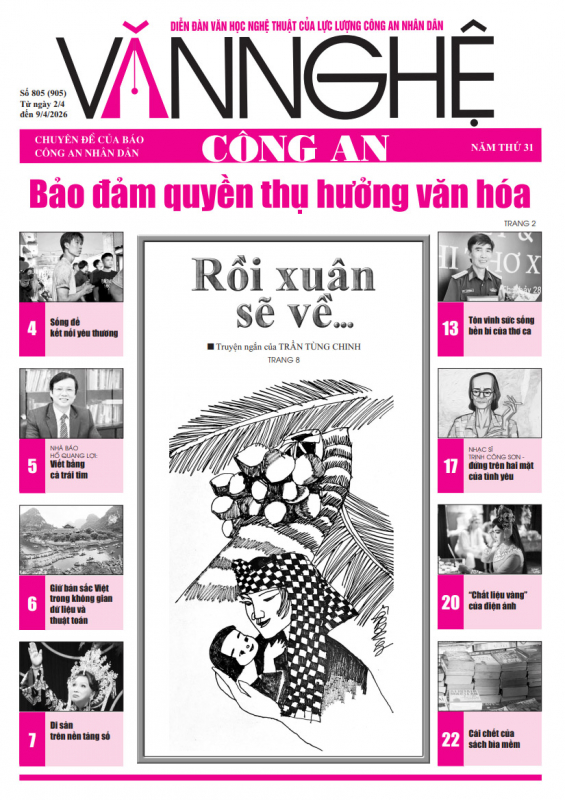 Đón đọc Văn nghệ Công an số 805 -0