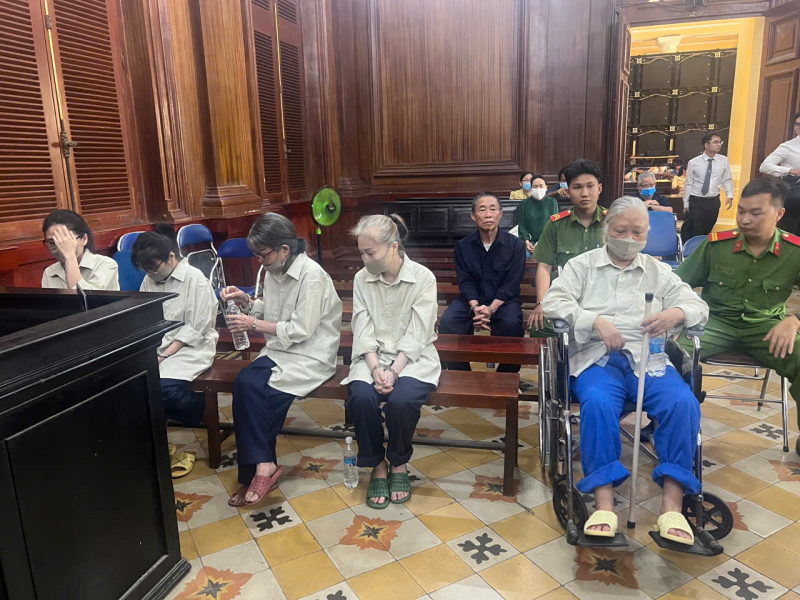 Em trai và cháu gái “đại gia” Hứa Thị Phấn ra tòa -0