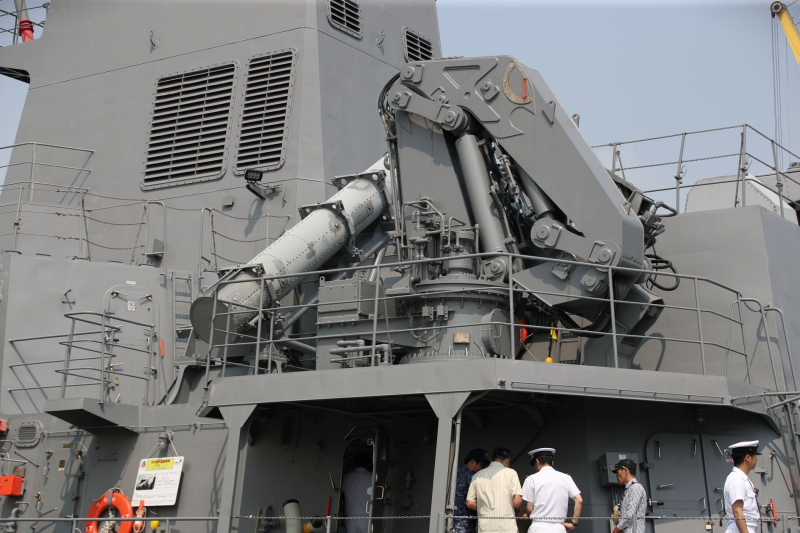 Tàu hộ vệ tên lửa Asahi của Nhật Bản thăm hữu nghị thành phố Đà Nẵng -0