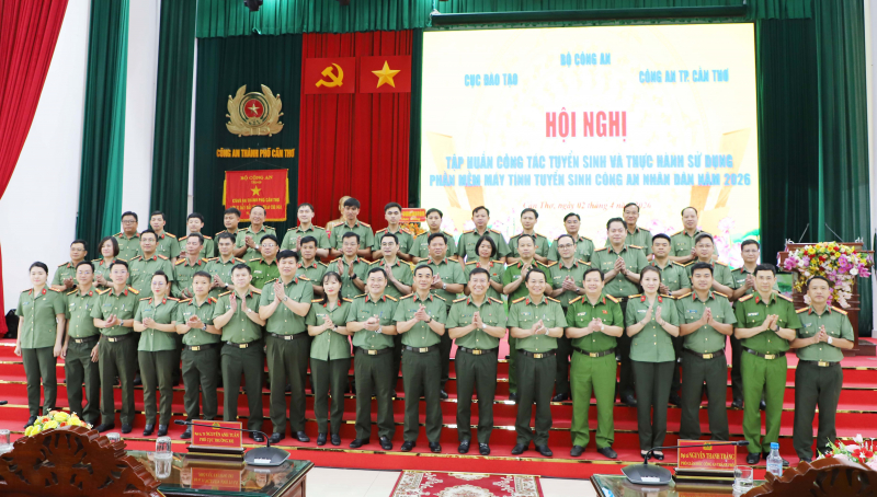 Tập huấn công tác tuyển sinh Công an nhân dân năm 2026 -1