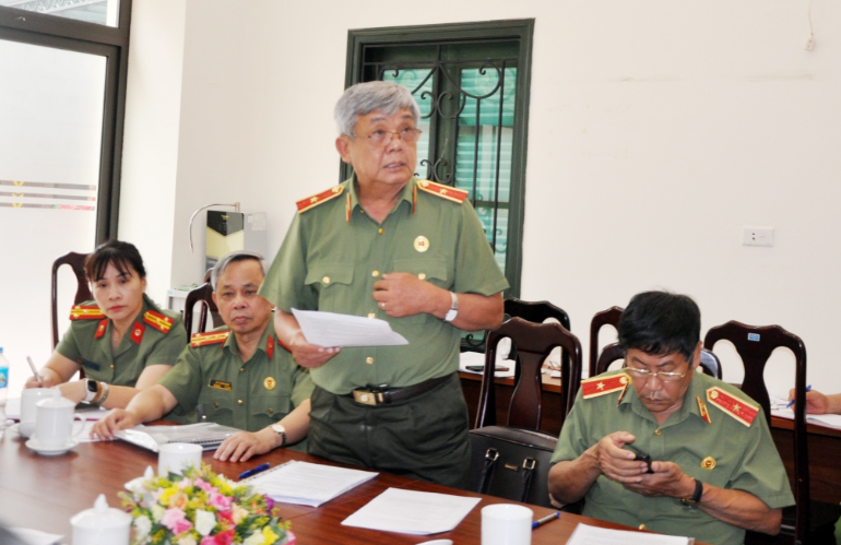 Ban Thường vụ Hội Cựu CAND Việt Nam: Khẳng định vị thế tổ chức do Đảng và Nhà nước giao nhiệm vụ -0