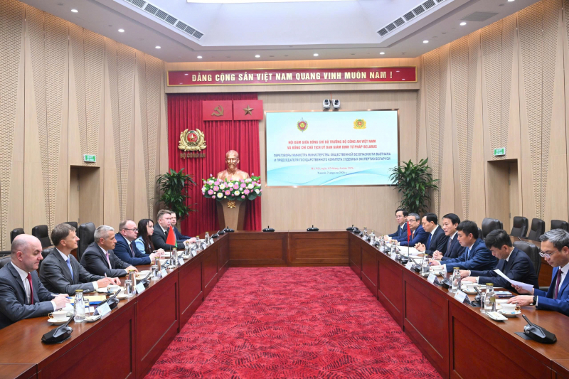 Việt Nam, Belarus tăng cường hợp tác về giám định tư pháp -0