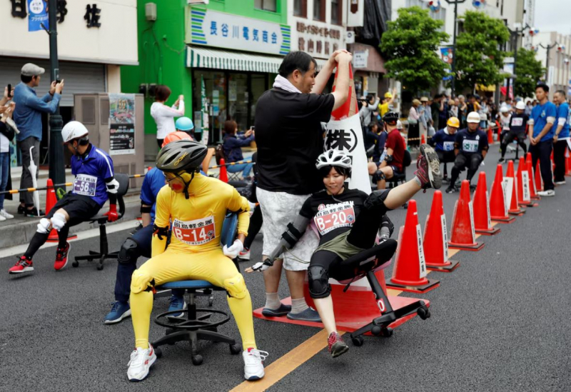 Đua ghế ở Nhật Bản -0