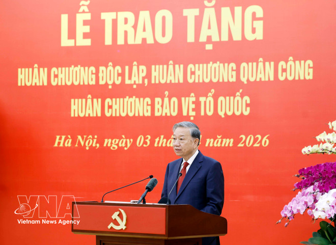 High-ranking Party, State leaders, officials awarded prestigious decorations -0