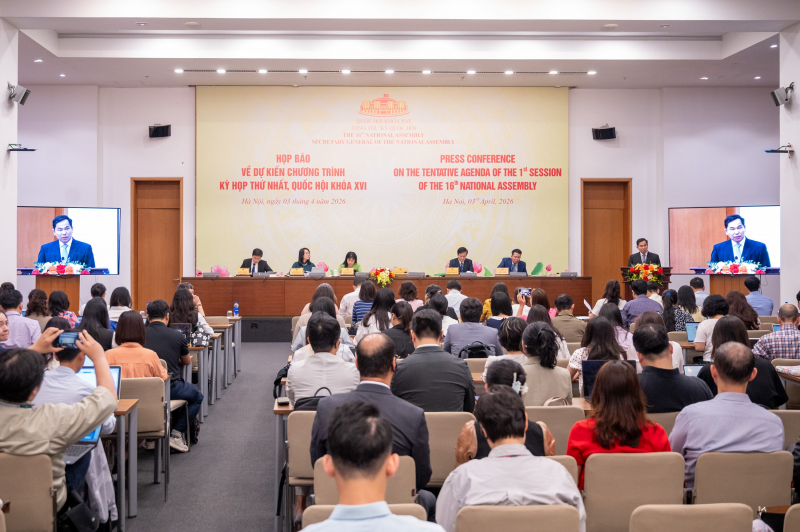 Kỳ họp thứ Nhất, Quốc hội Khóa XVI dự kiến khai mạc vào ngày 6/4/2026 -0
