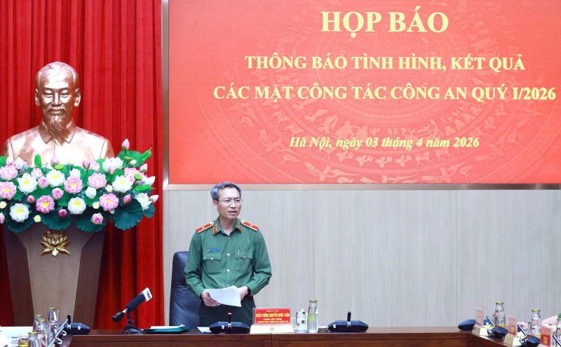 Tội phạm về trật tự xã hội giảm hơn 13% trong quý 1/2026 -0