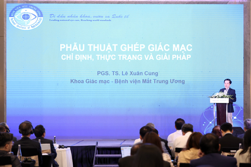 Hơn 500.000 người bị mù do bệnh lý có nhu cầu ghép giác mạc -0