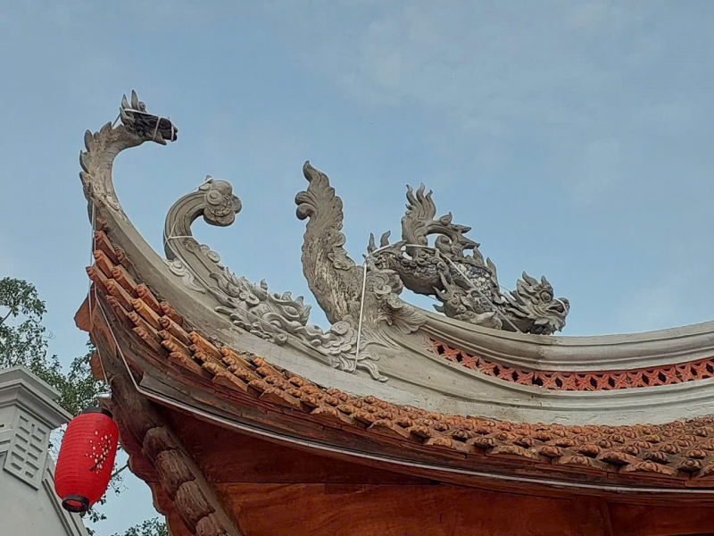 Vì sao Đình làng Hữu Bằng 400 năm tuổi bị “biến dạng” thẩm mỹ? -0