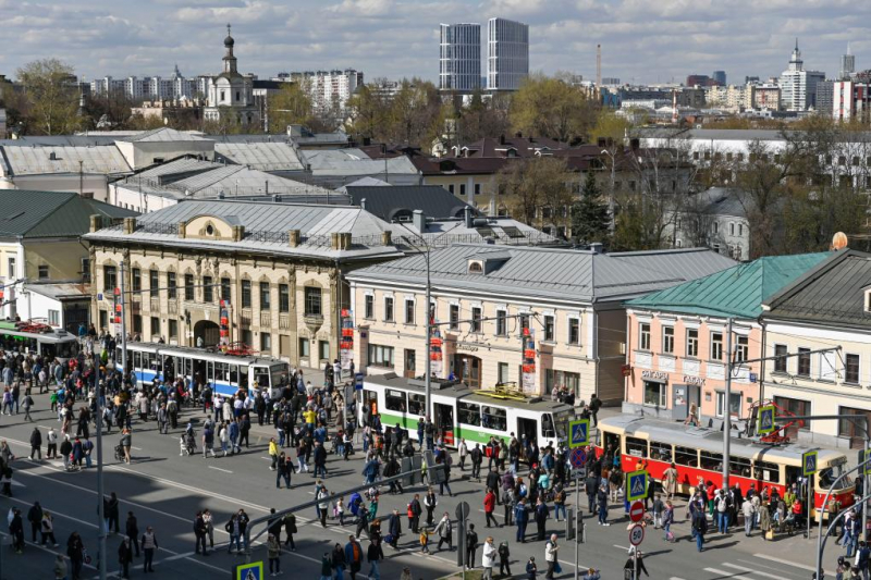 Moskva biến phố thành “bảo tàng sống” với triển lãm tàu điện cổ -0