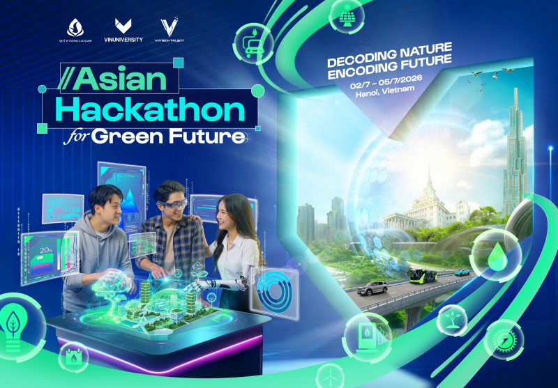 Phát động cuộc thi Asian Hackathon for Green Future 2026  -0