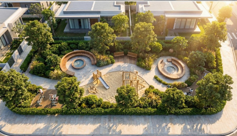 Công ty Hoàng Gia Phát tài trợ 300 triệu đồng xây dựng công viên cộng đồng -0