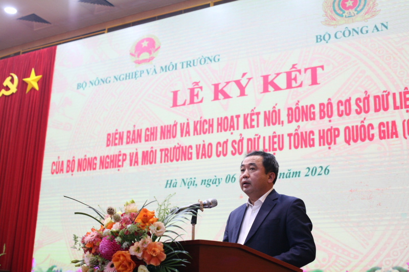 Kết nối, đồng bộ dữ liệu trong lĩnh vực nông nghiệp và môi trường -0