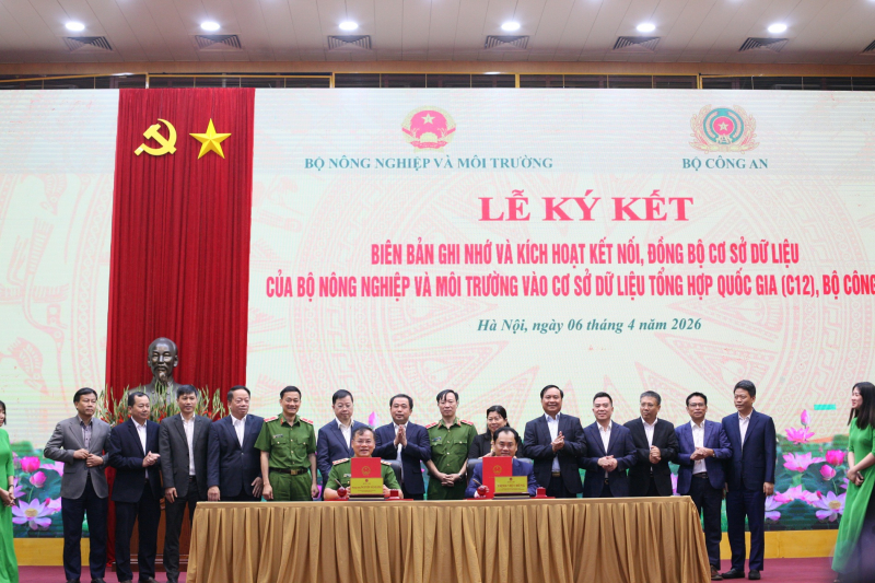 Kết nối, đồng bộ dữ liệu trong lĩnh vực nông nghiệp và môi trường -0