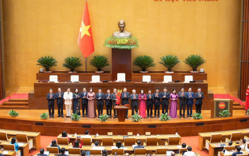 Quốc hội bầu kiện toàn bộ máy lãnh đạo của Quốc hội và các cơ quan thuộc Quốc hội -0