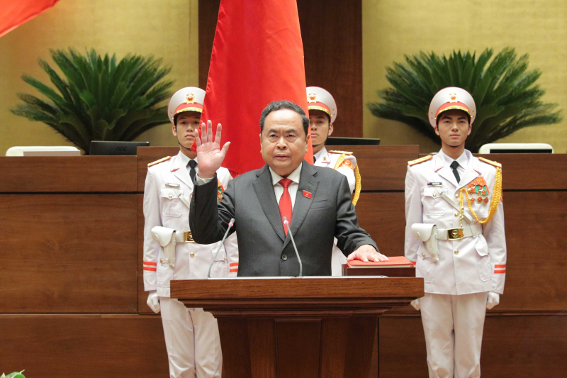 Chủ tịch Quốc hội khoá XVI tuyên thệ nhâm chức -0