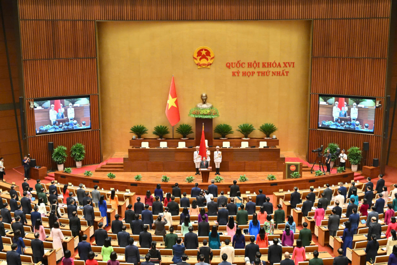 Chủ tịch Quốc hội khoá XVI tuyên thệ nhâm chức -0