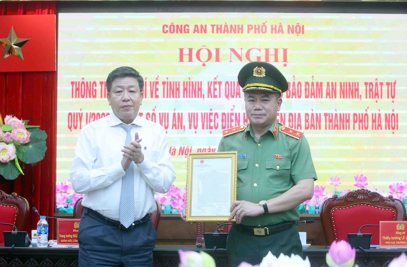 Thủ tướng Chính phủ Phạm Minh Chính gửi thư khen Công an TP Hà Nội -0