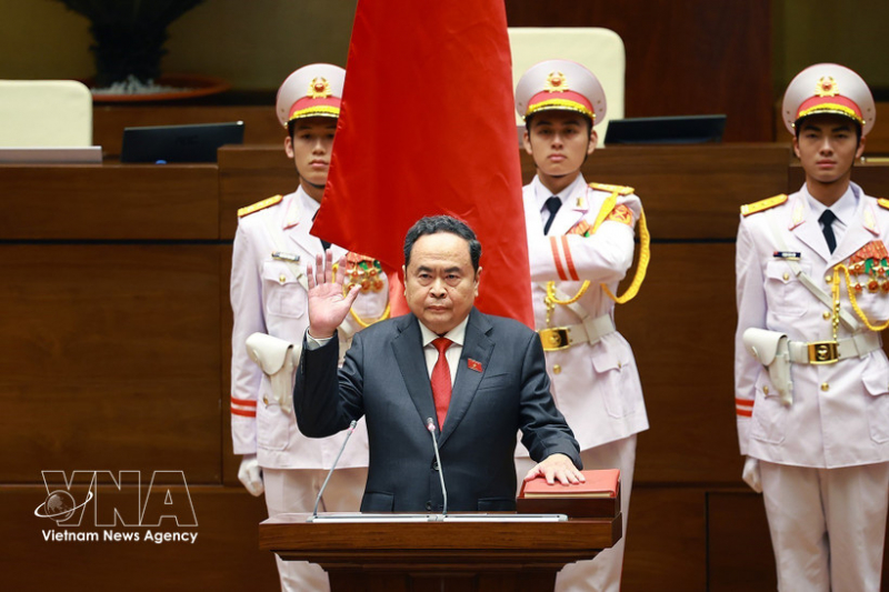 Tran Thanh Man re-elected as Chairman of National Assembly -0
