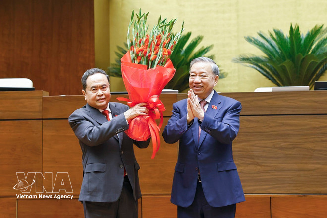 Tran Thanh Man re-elected as Chairman of National Assembly -0