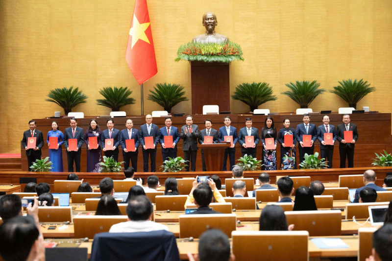 Quốc hội bầu kiện toàn bộ máy lãnh đạo của Quốc hội và các cơ quan thuộc Quốc hội -0