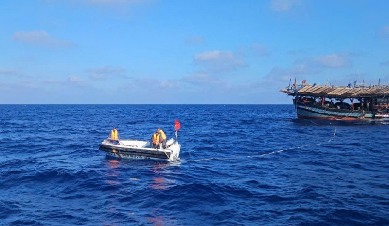 36 fishermen safely rescued after boat breaks down near Truong Sa -0