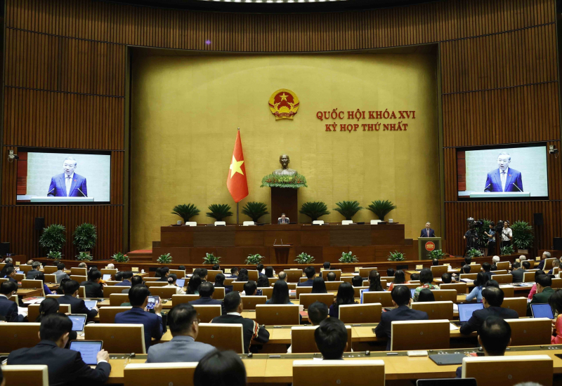 Toàn văn phát biểu của Tổng Bí thư Tô Lâm tại phiên khai mạc Kỳ họp thứ nhất, Quốc hội khóa XVI -0