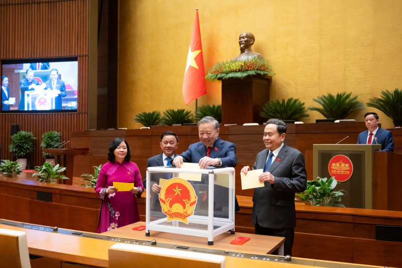 Chủ tịch nước Tô Lâm tuyên thệ và phát biểu nhậm chức -0