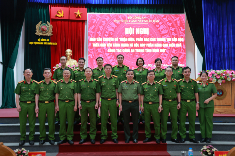 Nhận diện, phản bác các thông tin xấu, độc trên các nền tảng mạng xã hội góp phần nâng cao công tác Công an -0