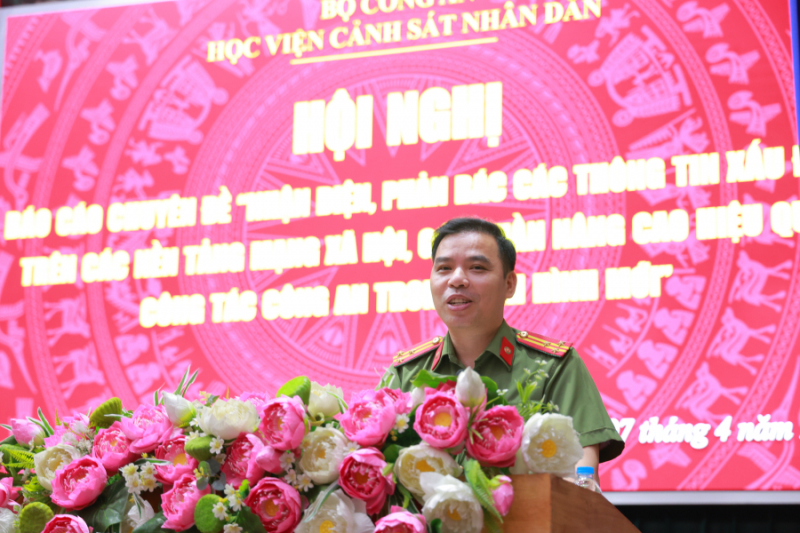 Nhận diện, phản bác các thông tin xấu, độc trên các nền tảng mạng xã hội góp phần nâng cao công tác Công an -0