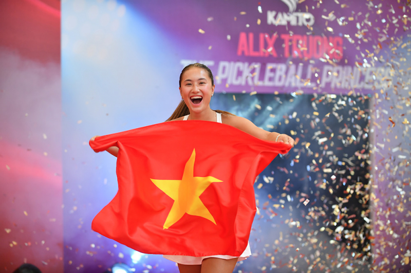 Nàng thơ Pickleball Alix Trương 